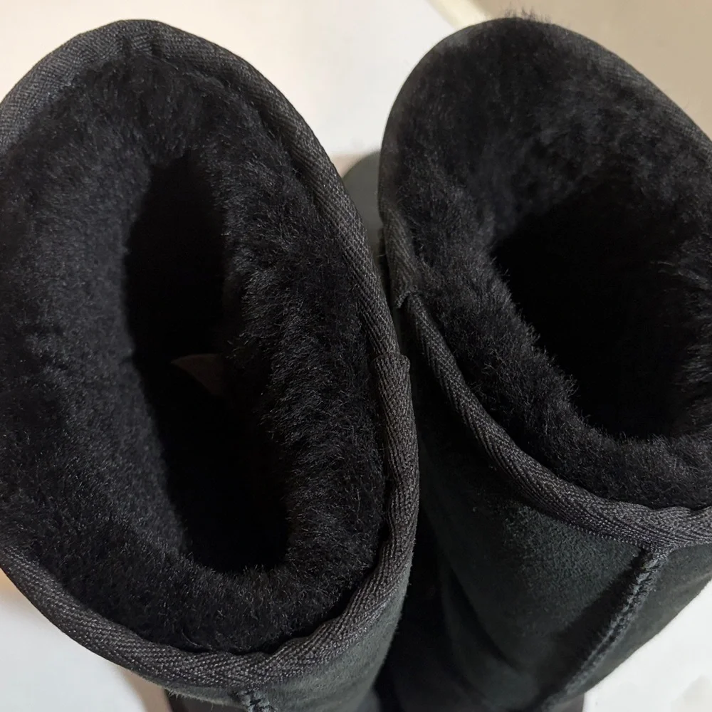 UGG Classic Black Ankle Booties - Picture 3 of 6
